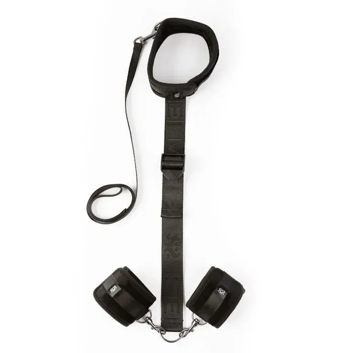 Couples Sei Mio Sei Mio Firmly in Check Neck Wrist Restraint Kit