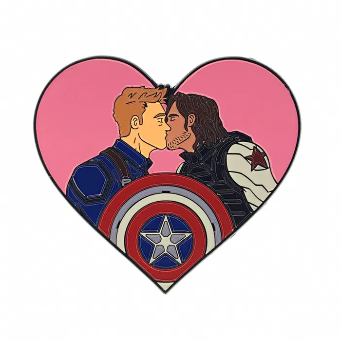 Geeky Kinky Vibrators Stucky Enamel Pin