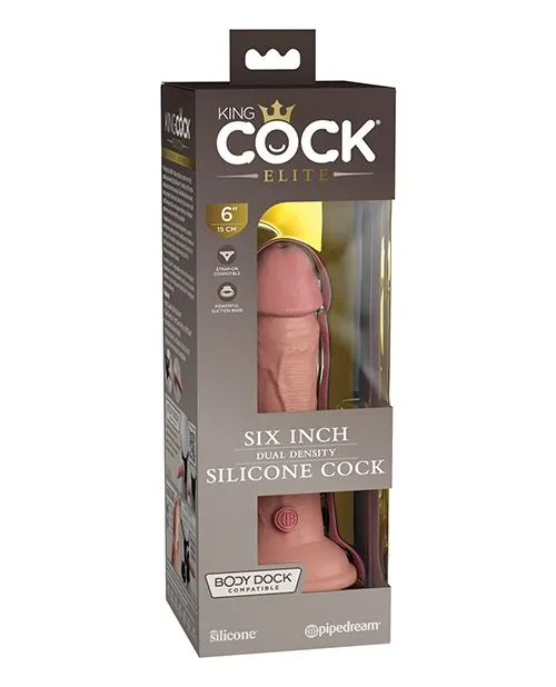 King Cock Elite Dual Density Silicone Cock Pipedream Products Female Sex Toys