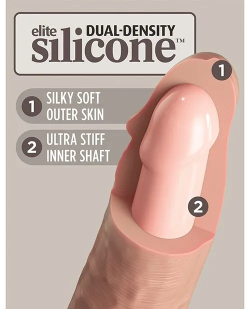 King Cock Elite Dual Density Silicone Cock Pipedream Products Female Sex Toys King Cock Elite Dual Density Silicone Cock Pipedream Products Female Sex Toys