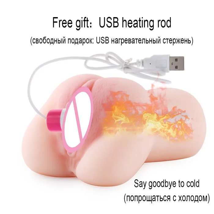Own Pleasures Male Sex Toys 3D Pocket Pussy Real Vagina Lifelike Male Masturbator