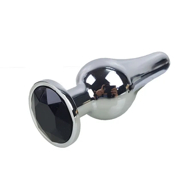 Own Pleasures Male Sex Toys 7 Color Crystal Anal Plug