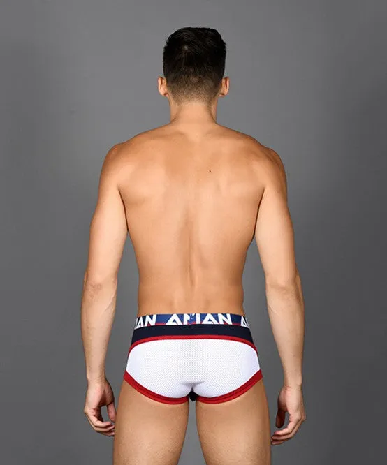 Vibrators Andrew Christian Almost Naked Retro Mesh Boxer