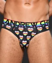 Vibrators Andrew Christian Progress Pride Locker Room Jock w Almost Naked