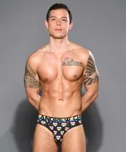 Vibrators Andrew Christian Progress Pride Locker Room Jock w Almost Naked