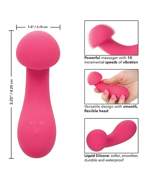 Vibrators Cal Exotics Liquid Silicone Pixies Exciter Pink