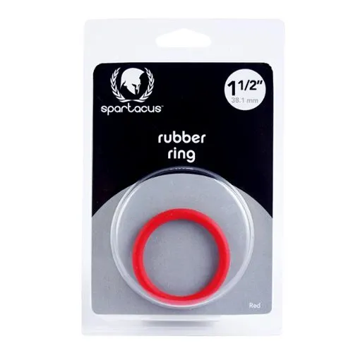 1 12In Soft C Ring Red Spartacus Male Sex Toys