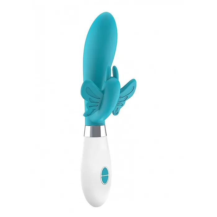 Alexios Butterfly GSpot Vibrator Turquoise Generic Vibrators