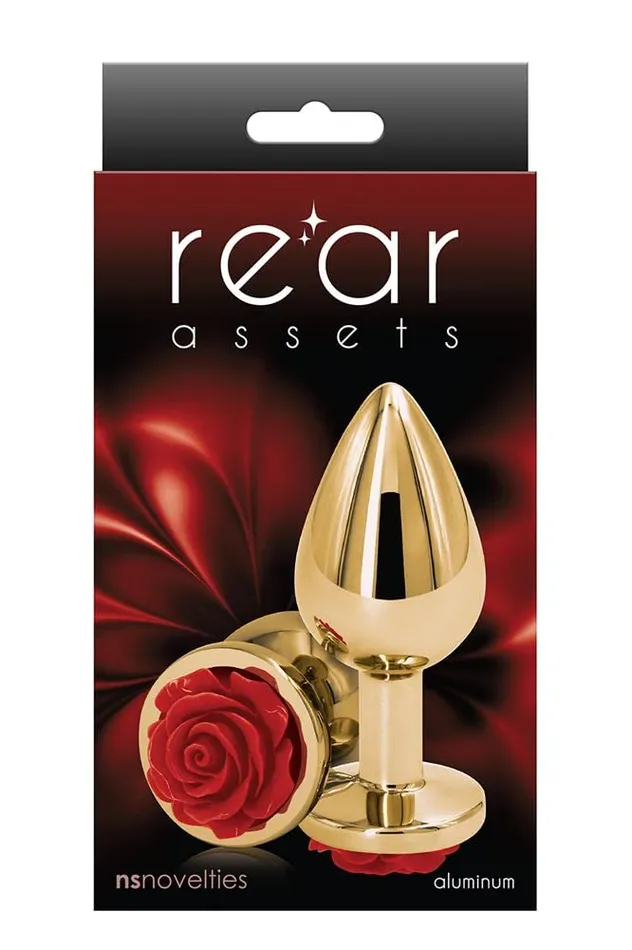 Anal Rear Assets Medium Red Rose NS Novelties