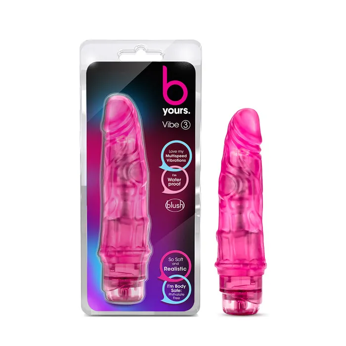 Blush B Yours Vibe 3 Pink Vibrators