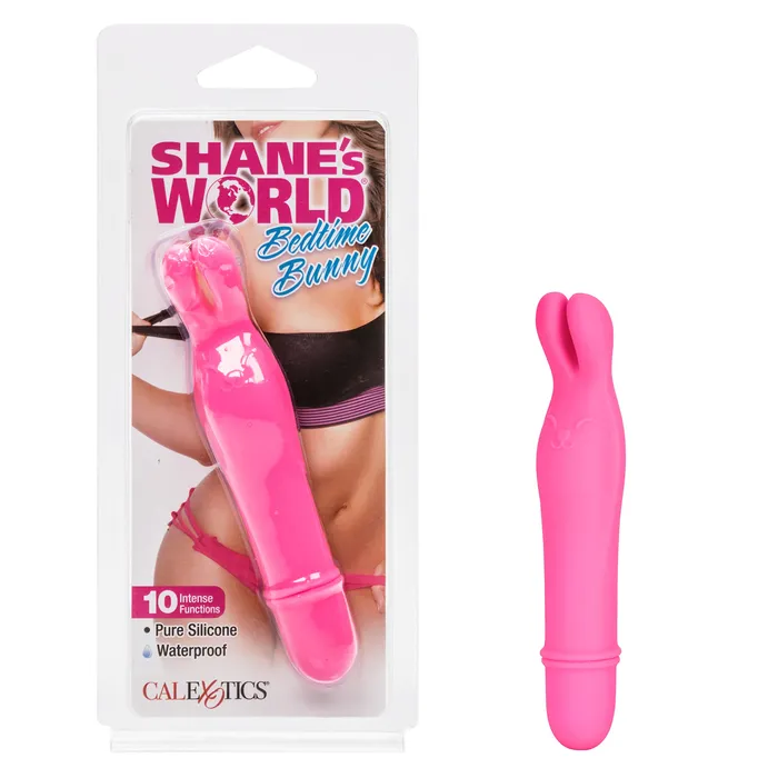 CalExotics Calexotics Shane World Bedtime Bunny Waterproof Bullet Vibrator Adult Toys For Couples Pocket Vibrator With Rabbit Tip Pink Female Sex Toys CalExotics Calexotics Shane World Bedtime Bunny Waterproof Bullet Vibrator Adult Toys For Couples Pocket Vibrator With Rabbit Tip Pink Female Sex Toys