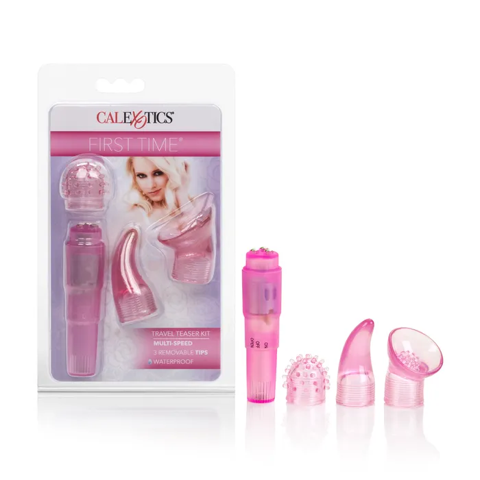 CalExotics Vibrators First Time Travel Teaser Kit Pink
