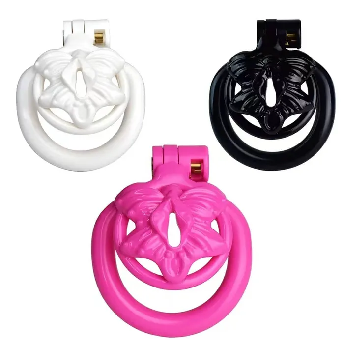 CHASTITY CAGE CO Male Sex Toys 3D Small Sissy Butterfly Chastity Cage
