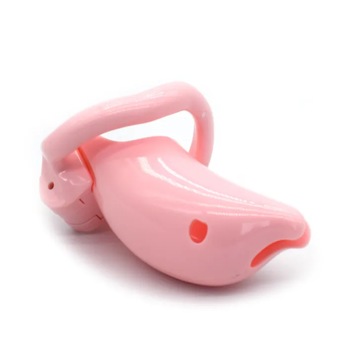 CHASTITY CAGE CO Male Sex Toys Dolphin Plastic Chastity Cage All 4 Rings Included
