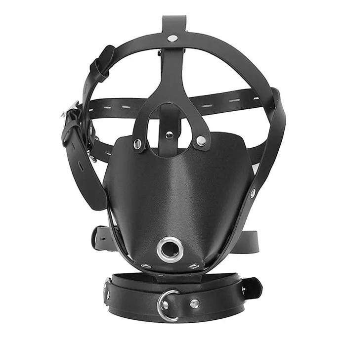 CHASTITY CAGE CO Vibrators Ruthless Punishment Muzzle Mask Helmet