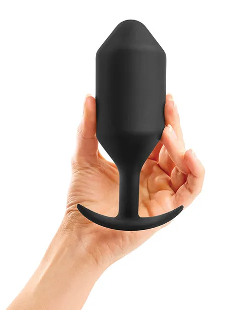 COTR Inc Anal bVibe Weighted Snug Plug 6 515 g Black