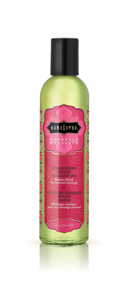 Couples Naturals Massage Oil Strawberry Williams Trading Company