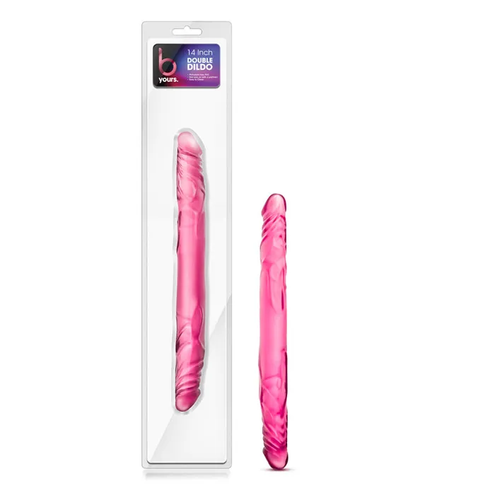 Dildos Blush B Yours 14In Double Dildo Pink