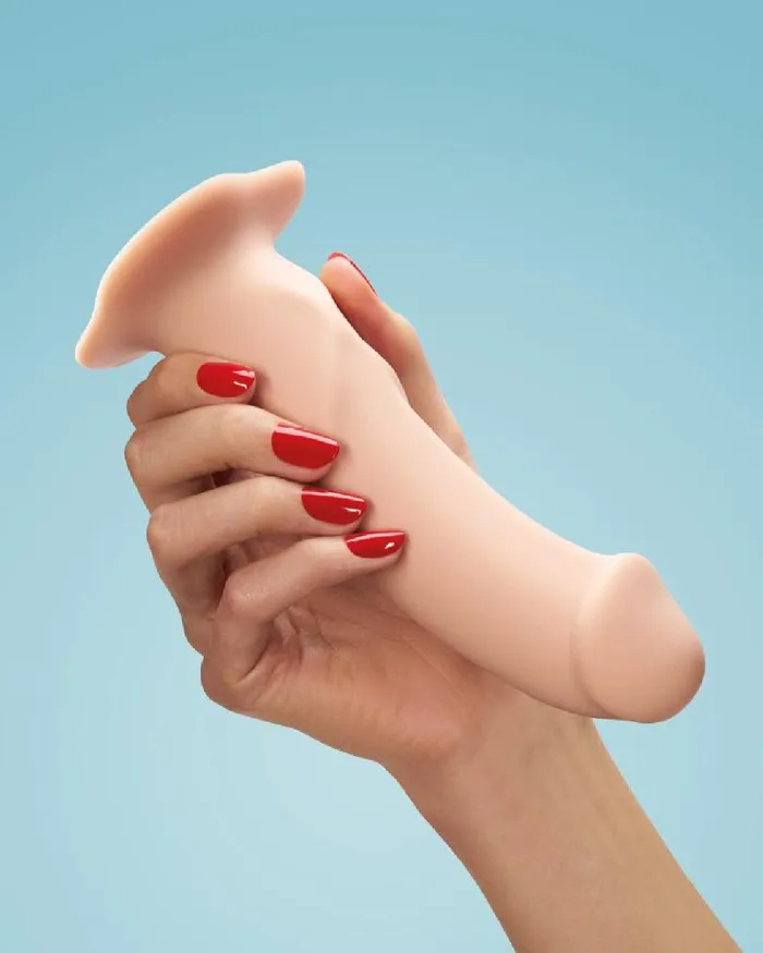 Dildos Fun Factory Boss 7 Inch Firm Silicone Dildo Vanilla Fun Factory