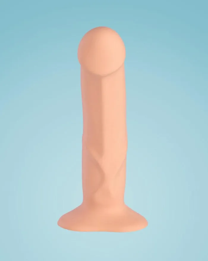 Dildos Fun Factory Boss 7 Inch Firm Silicone Dildo Vanilla Fun Factory