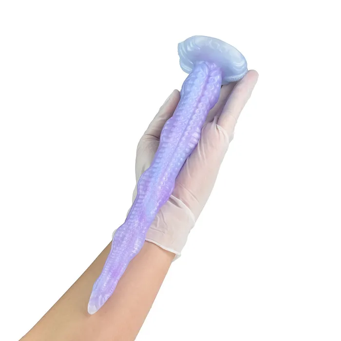 Dildos Pastel Purple Sea Jade Long Tentacle Silicone Dildo House of Dasein Dildos