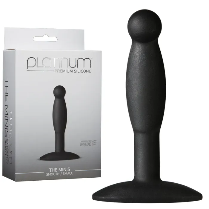 Doc Johnson Anal Platinum The Minis Smooth Sm Black