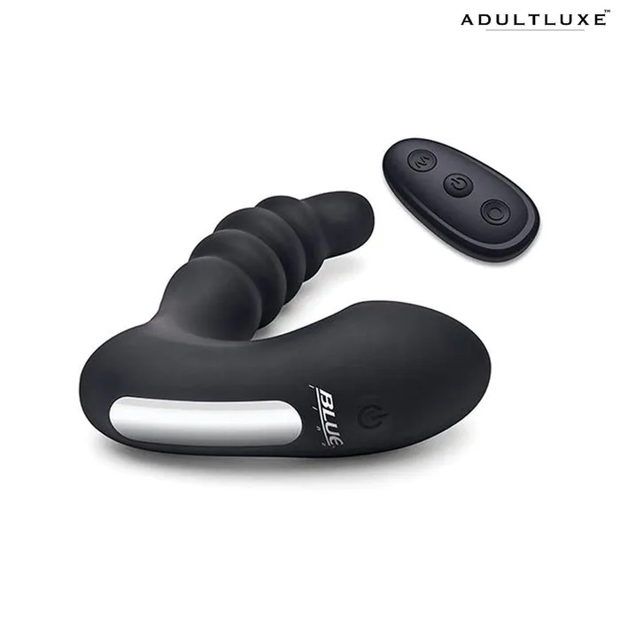 Electric Eel INC Male Sex Toys Blue Line Vibrating Prostate Prodder with Remote