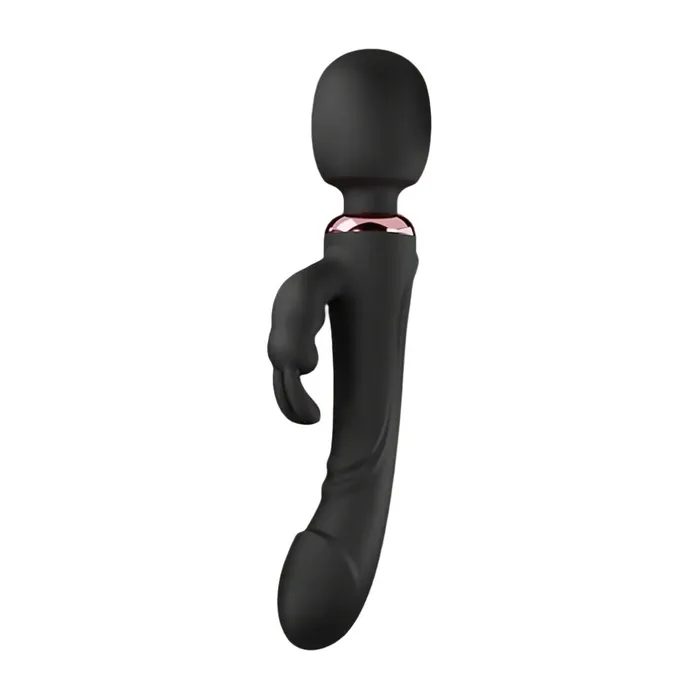 Female Sex Toys Bozatta AdultLuxe HopWave 3 in 1 Rabbit Dildo Wand