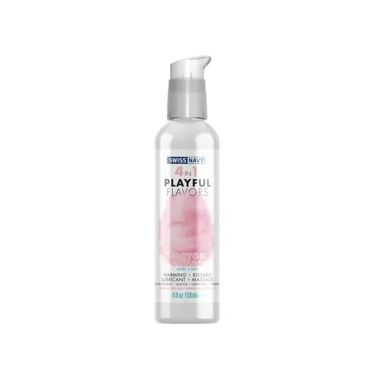 Female Sex Toys Swiss Navy 4 In 1 Playful Flavors Cotton Candy Water Based Flavored Lubricant Personal Lube For Men Women And Couples Made Without S