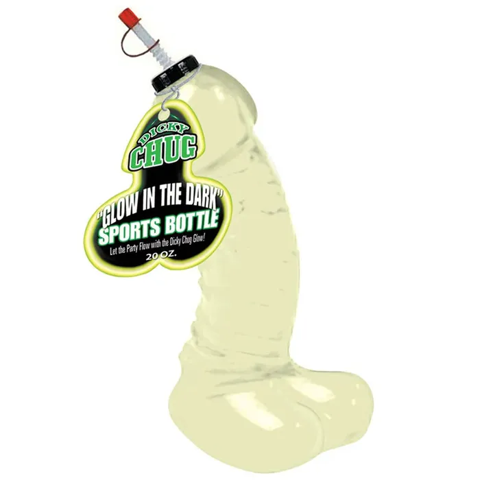 Hott Products Dicky Chug Glow Sports Bottle 20 Oz Vibrators