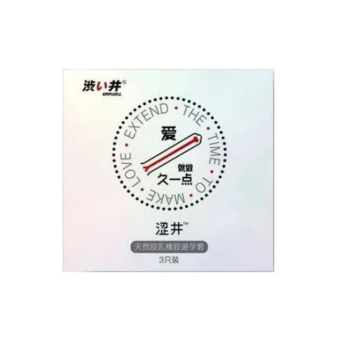 Jal Enterprises Vibrators Drywell Love Extend Long Lasting Condoms 3pk