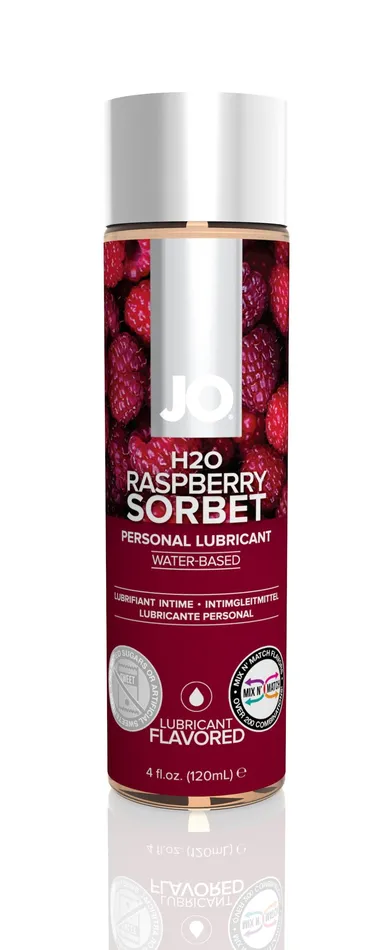 Jo H2O Flavored Raspberry 4 Oz System Jo Vibrators