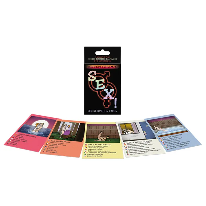 Kheper Games Couples Adventurous Sex Card Game