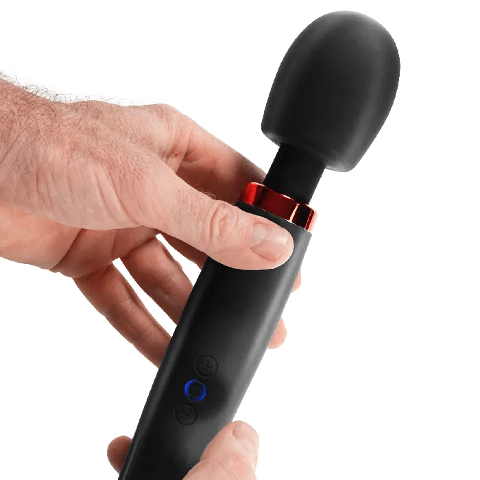 Kink Store Waterproof Wand Vibrator Black By Kink Vibrators