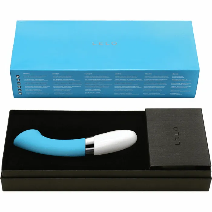 LELO Female Sex Toys LELO Gigi 2 Silicone Waterproof GSpot Vibrator Turquoise