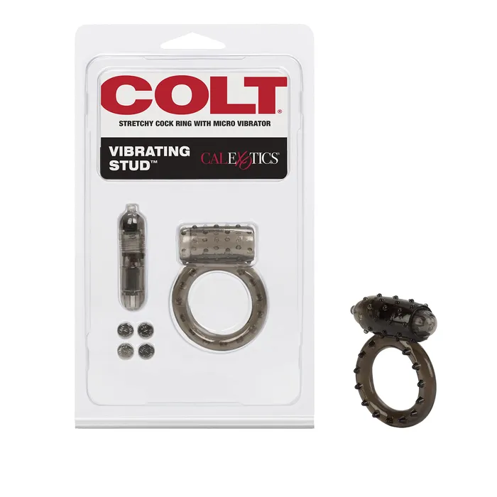 Male Sex Toys CalExotics California Exotics Colt Vibrating Stud Cock Ring