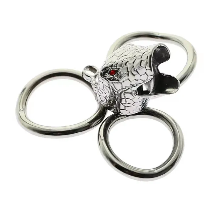 Male Sex Toys CHASTITY CAGE CO Snake Penis Lock Male Chastity Device
