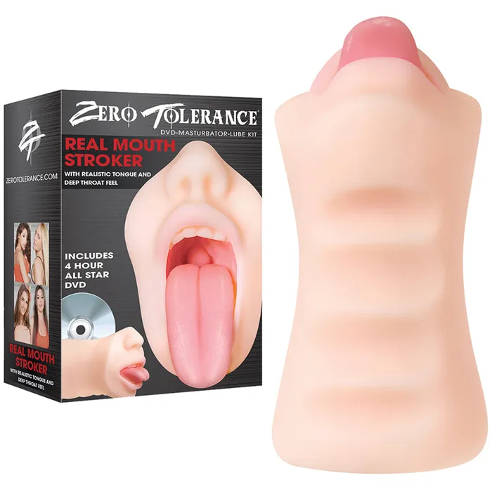 Male Sex Toys Zt Real Mouth Stroker WDvd Evolved