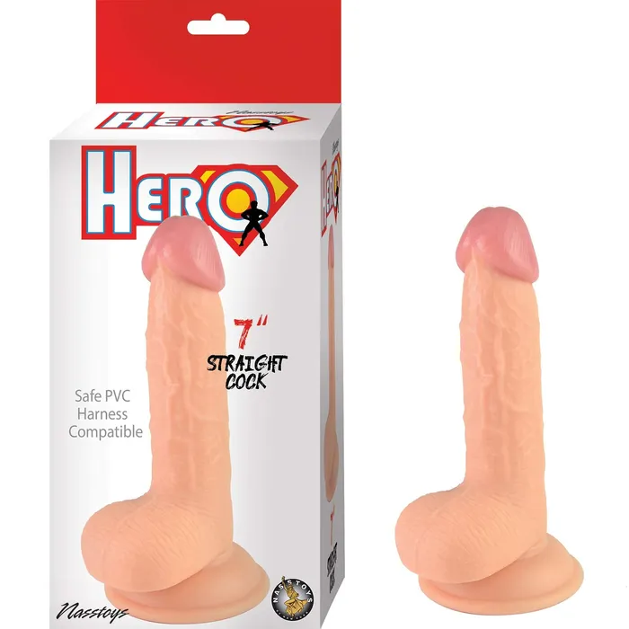 Nasstoys Dildos Hero 7In Straight Cock Dildo