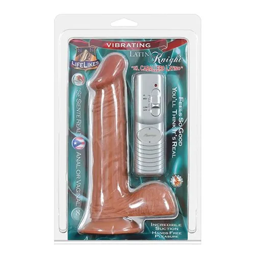 Nasstoys Nasstoys Lifelikes Vibrating Latin Knight Vibrator Flesh 8 Inch Anal Nasstoys Nasstoys Lifelikes Vibrating Latin Knight Vibrator Flesh 8 Inch Anal