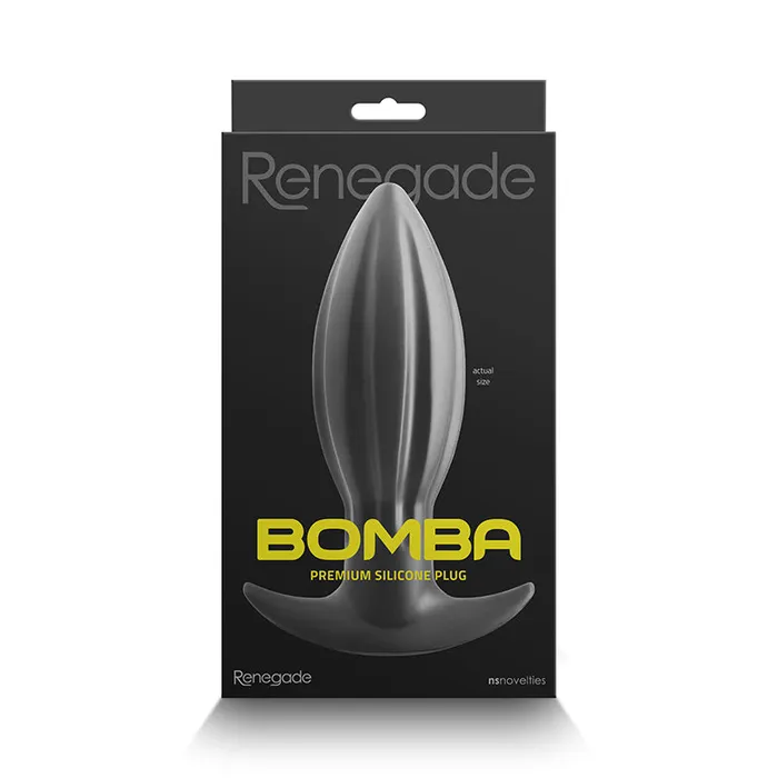 New Sensations Novelties Inc Anal Renegade Bomba Black Small