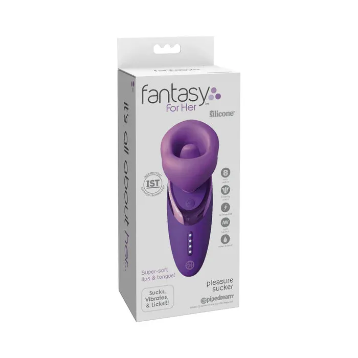Pipedream Products Vibrators FFH Pleasure Sucker Purple