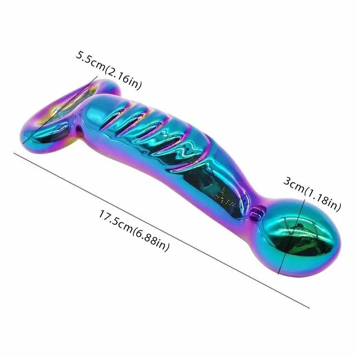 Realistic Dildos 175Cm Waterproof Mermaid Glass Butt Plug Anal Dildo Sex Toy House of Dasein Anal