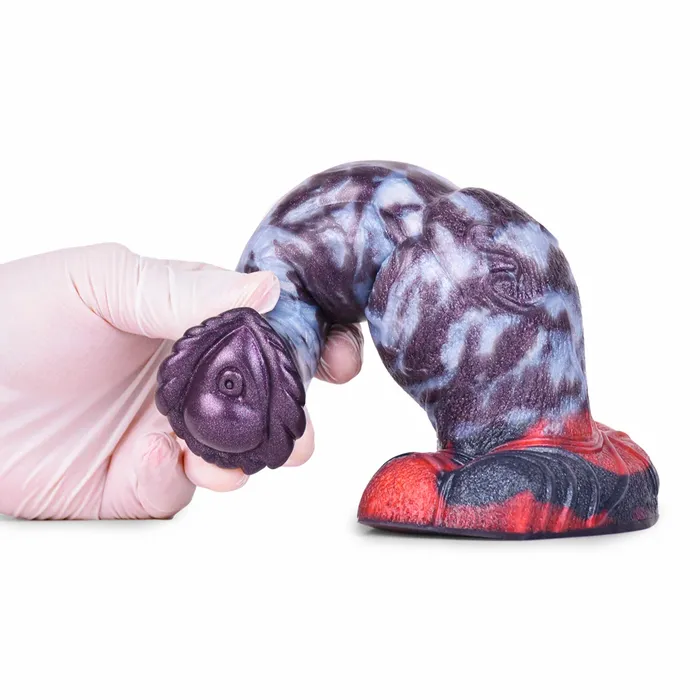 Realistic Dildos Silicone Animal Penis Fantasy Dog Large Knot Dildo With Sucker Anal Plug House of Dasein Male Sex Toys