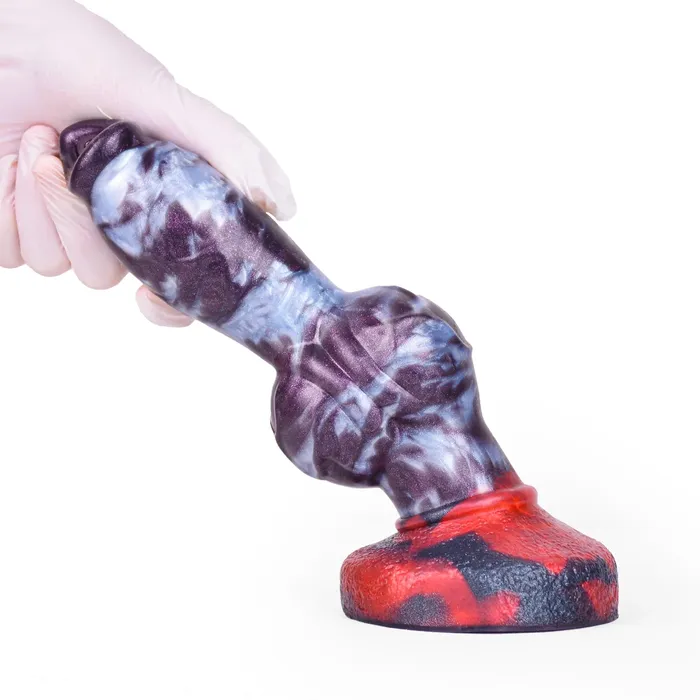 Realistic Dildos Silicone Animal Penis Fantasy Dog Large Knot Dildo With Sucker Anal Plug House of Dasein Male Sex Toys