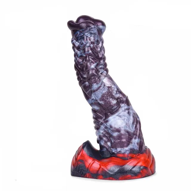 Realistic Dildos Silicone Animal Penis Fantasy Dog Large Knot Dildo With Sucker Anal Plug House of Dasein Male Sex Toys