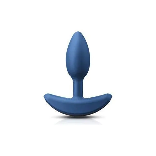 Renegade Heavy Weight Anal Butt Plug Small Blue Renegade Anal