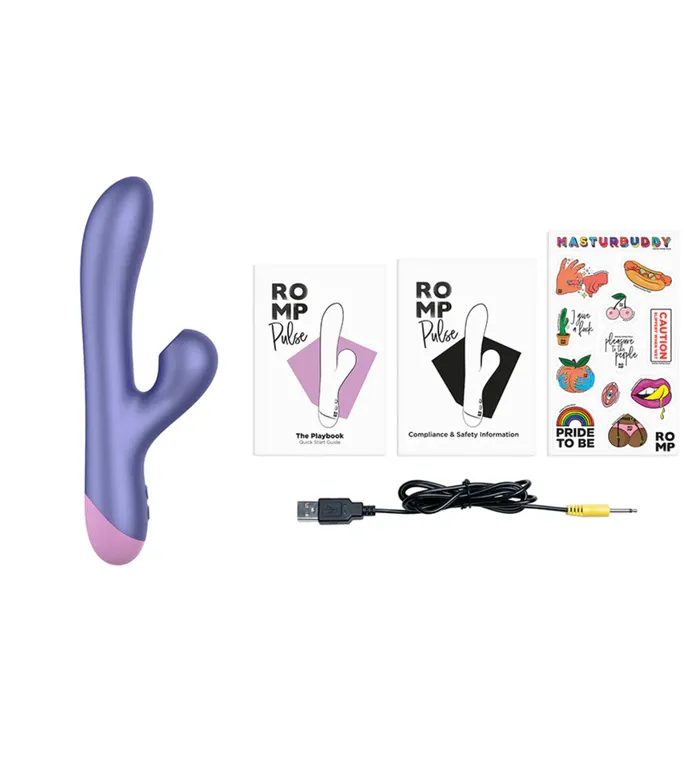 Romp Vibrators PreOrder ROMP Pulse Pleasure Air Rabbit Vibrator