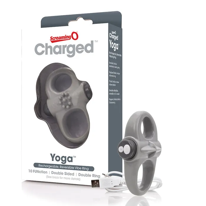 Screaming O Vibrators Screaming O Chgd Yoga Vooom Grey