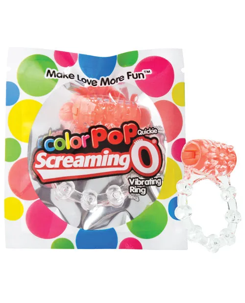 Screaming O Vibrators Screaming O Color Pop Quickie Screaming O Vibrators Screaming O Color Pop Quickie